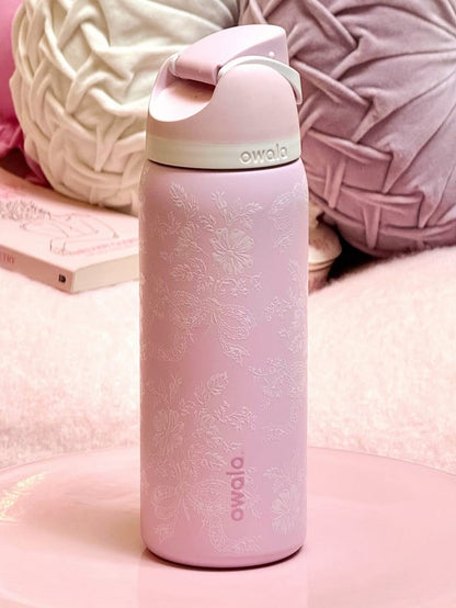 Pink Ribbon  Owala FreeSip 32oz Water Bottle